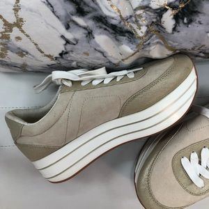 Zara Platform fashion tennis shoes